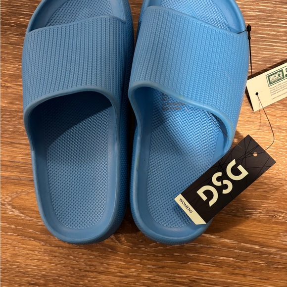 DSG Shoes - DSG Vibrant Blue Slide Sandals